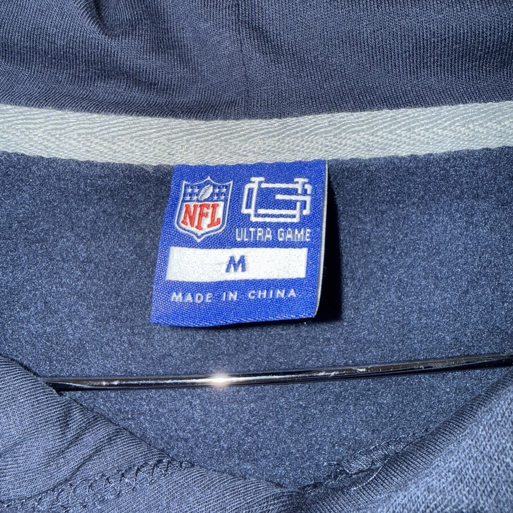NFL Ultra Game Dallas Cowboys Hoodie Mens M Blue NFL Officially Licensed NWT $85 - Picture 4 of 6